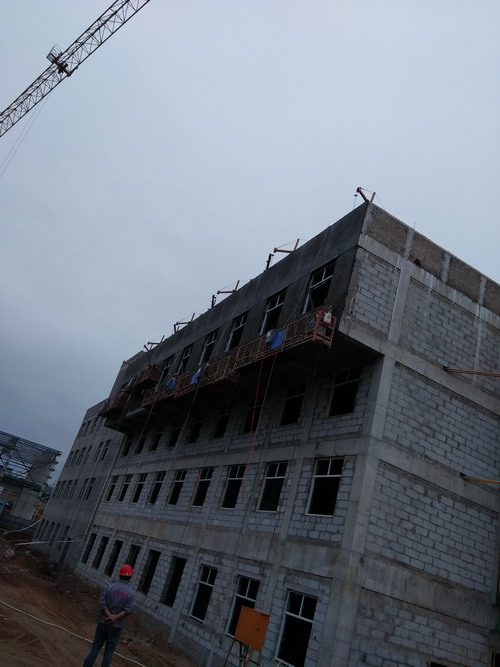 铜川分公司第一项目部多举措确保吊篮安全施工