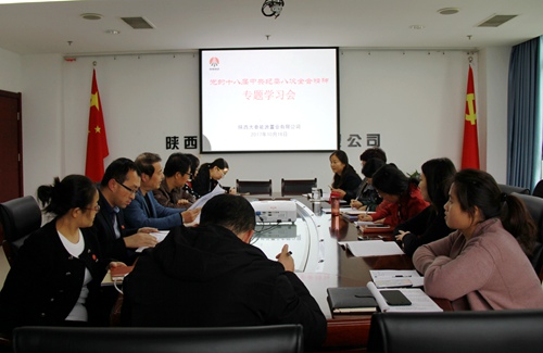 大秦置业公司迅速掀起学习贯彻十八届中央纪委八次全会精神热潮
