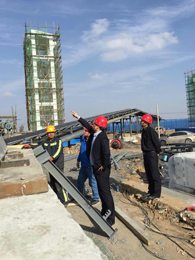 机电安装公司现场安全大检查迎接“十九大”