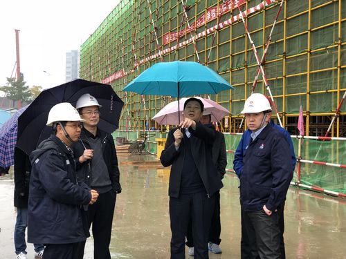 陕煤技术研究院一行莅临天工公司土建十五部视察督导工作