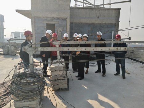澄合分公司工地上来了一群挑“刺”的人