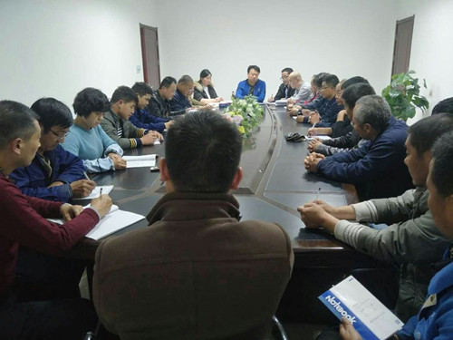 天工公司上下强化学习引领 鼓足发展干劲