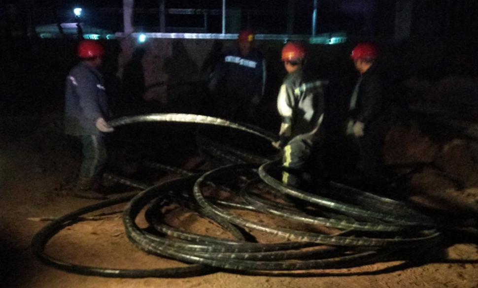 机电安装公司承建的曹家滩矿动照网节点工程圆满完成