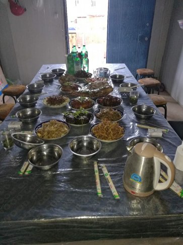 中亚公司:举国节日浓浓  工地异样精彩