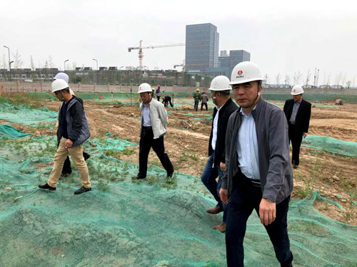大秦置业公司:山水逸境项目进度验收“第一弹”