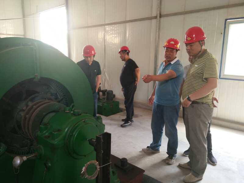 陕煤建设设备租赁中心“安全生产月”活动到现场