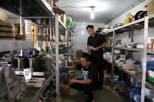陕煤建设矿建二公司供应人员通过技术比武“一决雌雄”