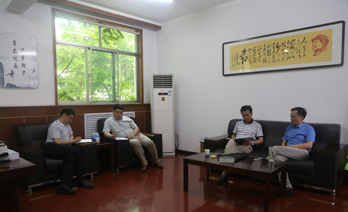 司正林深入陕煤建设机电安装公司开展人事调研