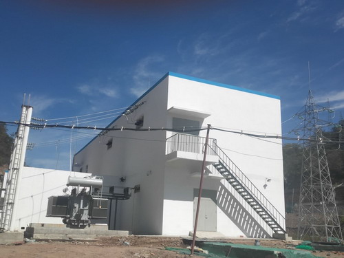 陕煤建设铜川公司：冶坪煤矿35KV变电站及回风斜井通风机房工程通过竣工初验