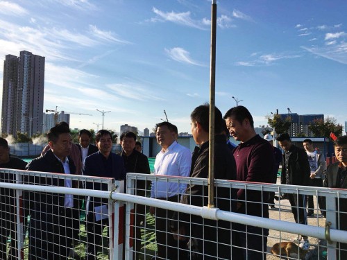 国庆七天时时记录陕煤建设澄合分公司忙碌的足迹