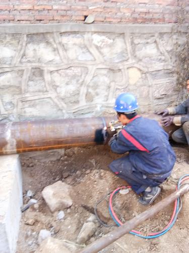 陕煤建设韩城分公司安装一项目部全力以赴赶工期确保严寒及时供暖