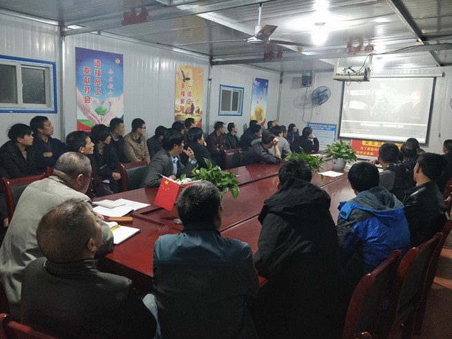 陕煤建设矿建三公司各项目部在班组管理上狠下功夫