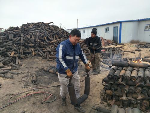 陕煤建设掘进公司：曹家滩项目部“降本增效”从修旧利废做起