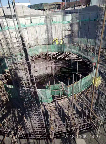 陕煤建设天工公司土建十部促进度保质量  紧抓锦源化工技改工程