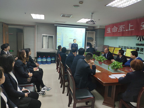 陕煤建设物资公司开展青年员工无主题演讲活动