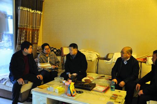 王宁走访慰问韩城分公司困难职工