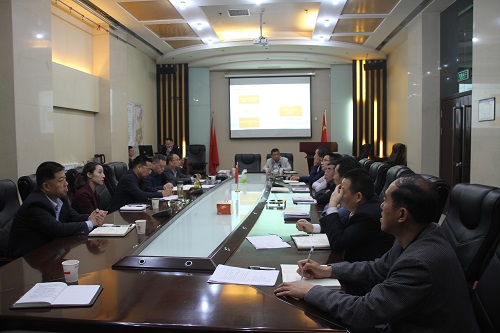陕西稼轩律师事务所向陕煤建设汇报工作