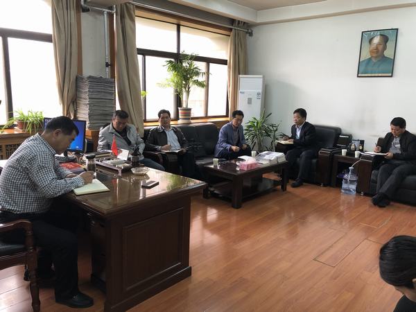 司正林调研指导韩城分公司人力资源工作