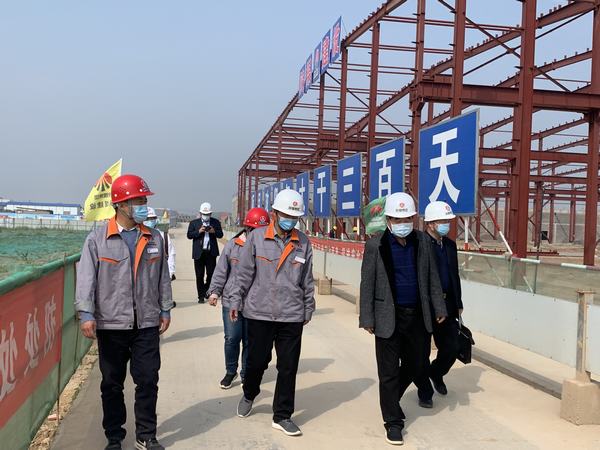 陕煤建设韩城分公司赴澄合分公司渭南南京金龙项目部开展党建及华体会体育平台官方网站建设对标交流