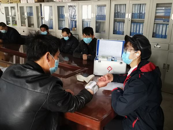 陕煤建设矿建二公司冶坪项目部关爱职工健康共筑温暖之家