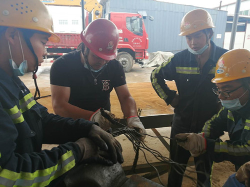 陕煤建设机电安装公司彬长项目部:打出抢抓工期“组合拳”