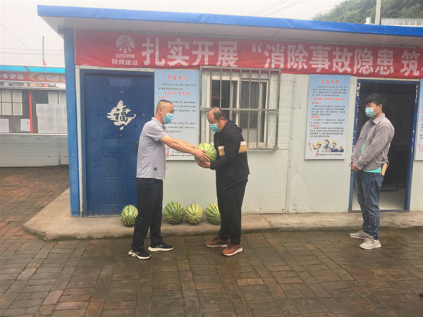 陕煤建设澄合分公司精准发力积极应对高温“烤验”