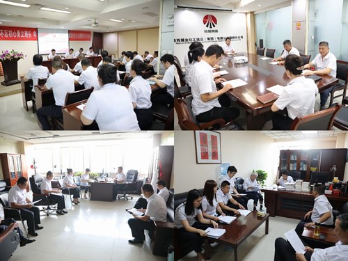 陕煤建设路桥分公司召开党员述诺评诺专题会