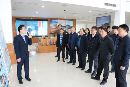 陕西省发展改革委副主任苏园林莅临川耀PPP项目调研指导工作