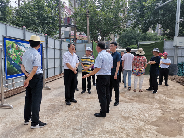 咸阳市人大副主任薛沛莅临咸阳市城市停车场BOT项目调研