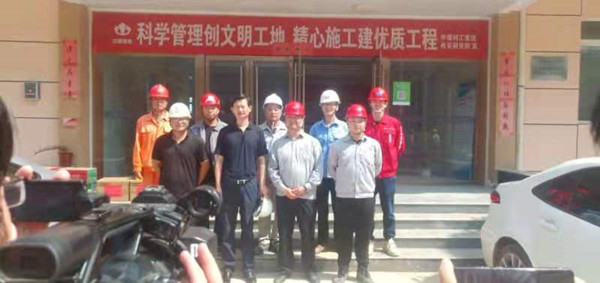 渭南市华州区委常委常务副区长任永前一行深入神渭管道输煤项目检查指导工作