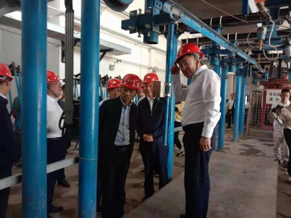 延安市委常委王军营莅临陕煤建设矿建二公司车村项目部检查指导工作