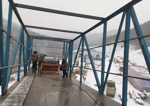 陕煤建设矿建三公司：浴“雪”奋战开新局