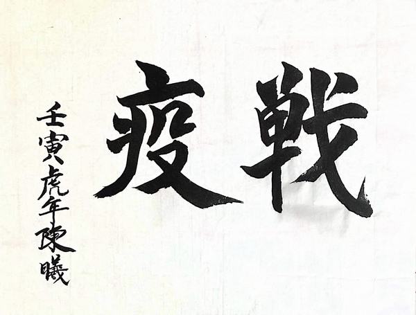 抗疫必胜系列书画作品