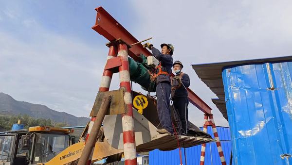 陕煤建设矿建二公司承建王峰煤矿施工建设按下“加速键”