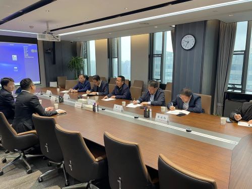 陕煤建设集团与高科集团座谈交流