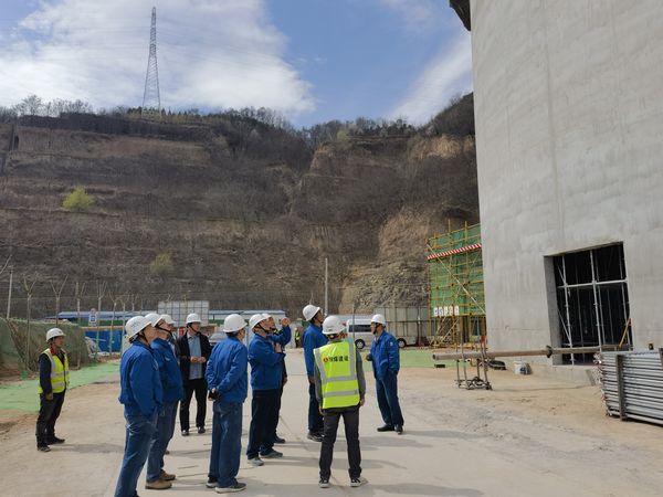 陕西渭河重化工有限责任公司莅临陕煤建设天工公司开展对标交流