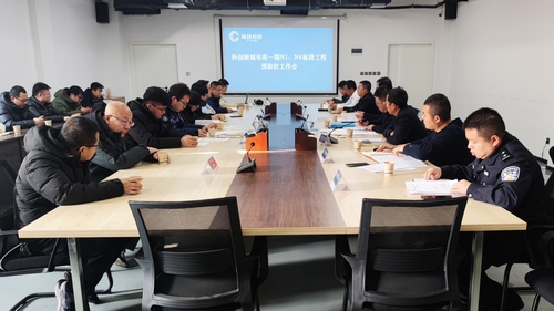 科创新城市政一期工程N1项目顺利通过竣工预验收