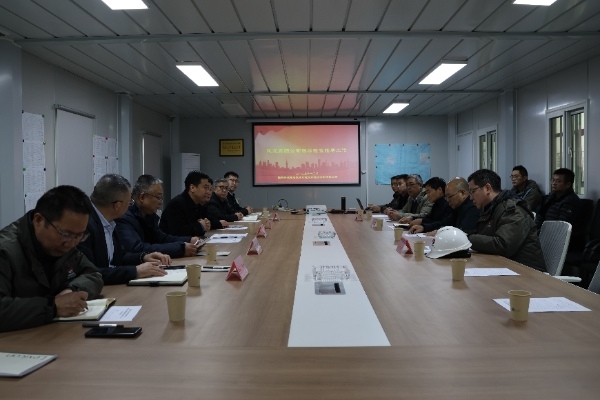 陕煤集团副总经理宋召军到建设集团承建项目开展节前安全督导检查