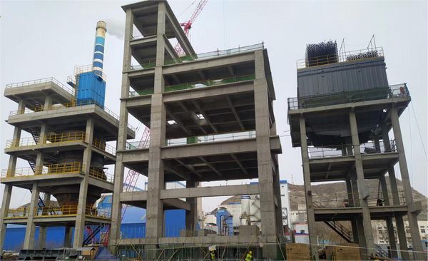 陕煤建设天工公司土建四部:摁下施工“快进键” 不负春光赶工期