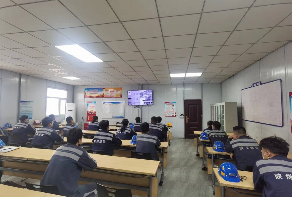 陕煤建设洗选煤运营公司红柳林洗煤厂项目部：把稳党建“方向盘” 提振创效“精气神”