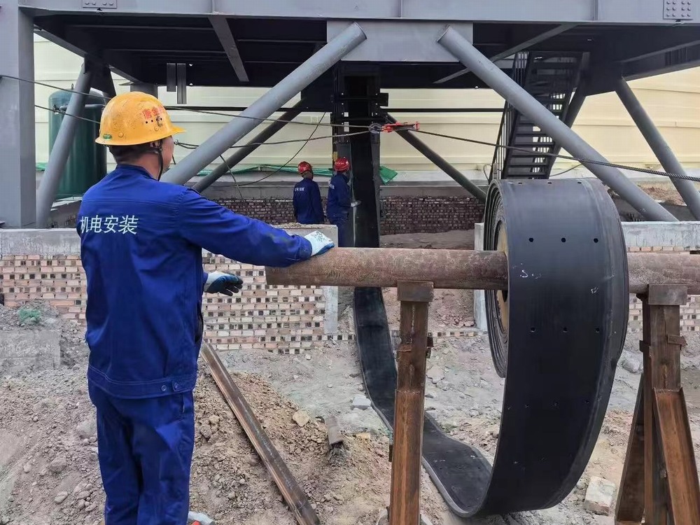 陕煤建设机电安装公司凉水井项目部:全力拉满工程“进度条”