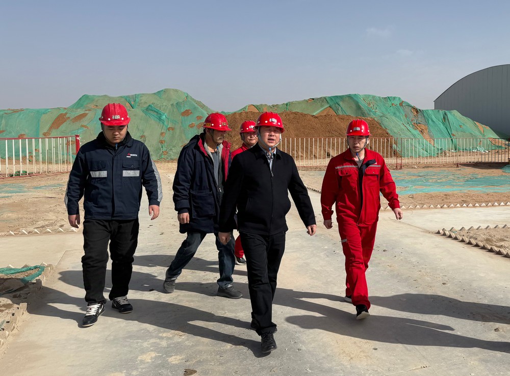 赵敬凯到陕煤建设矿建三公司检查指导工作
