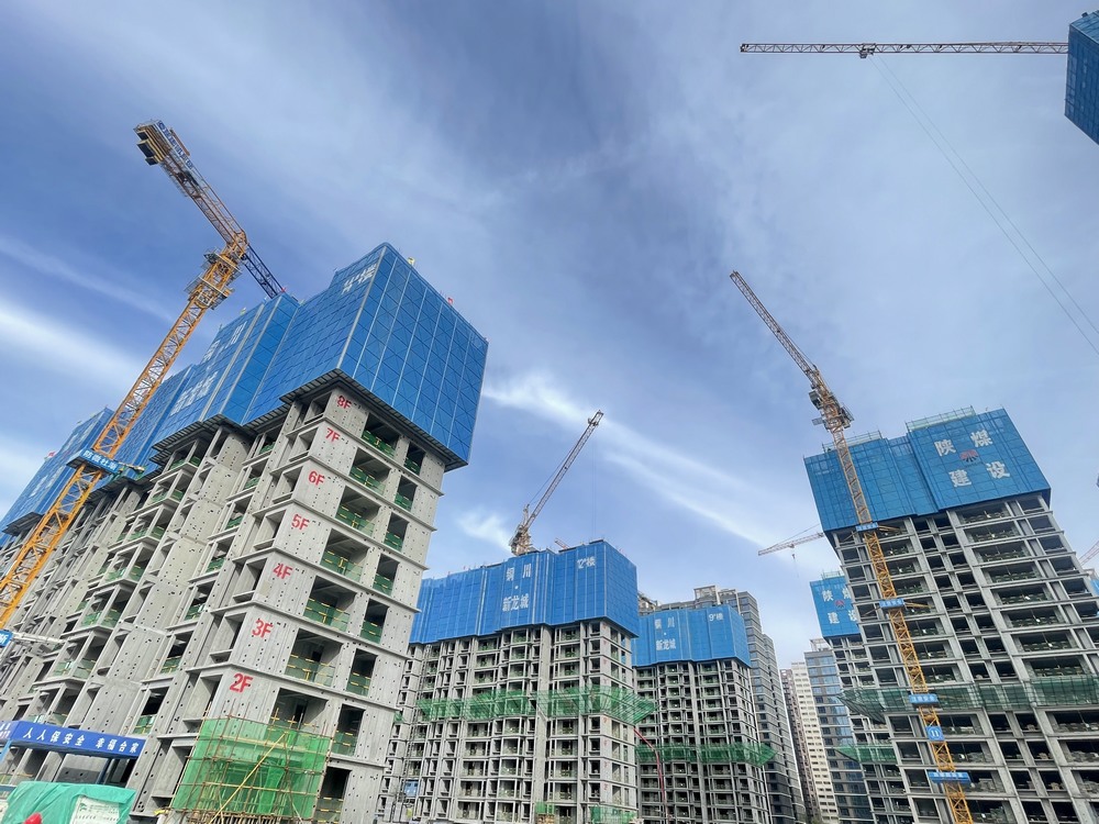 陕煤建设新龙城直属项目部:施工管理两不误 进度质量两手抓