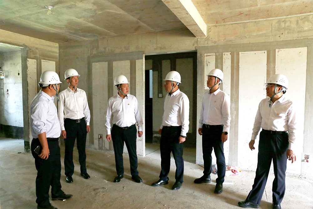 赵敬凯到陕煤建设天工公司调研指导工作