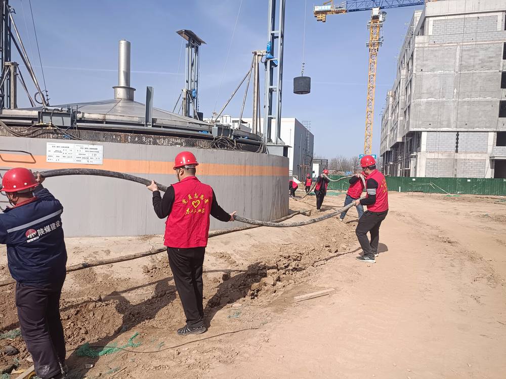 陕煤建设澄合分公司第三项目部：党员亮身份 实干担当暖人心