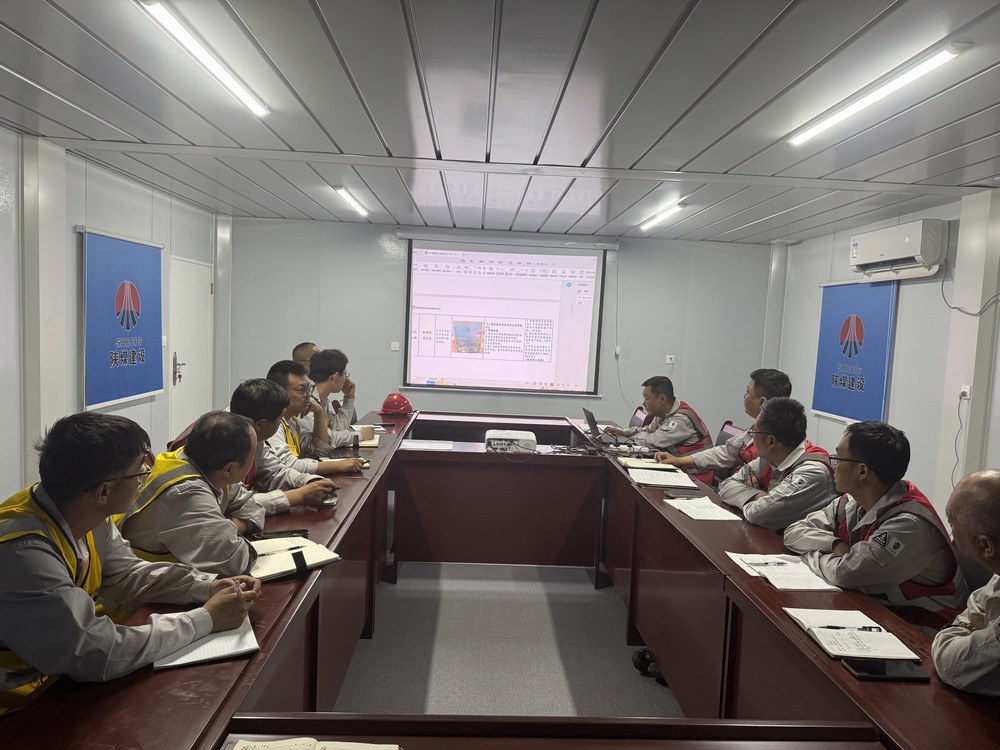 陕煤建设西北分公司土建第六项目部：三个“一”活动筑牢安全防线 护航高质量发展