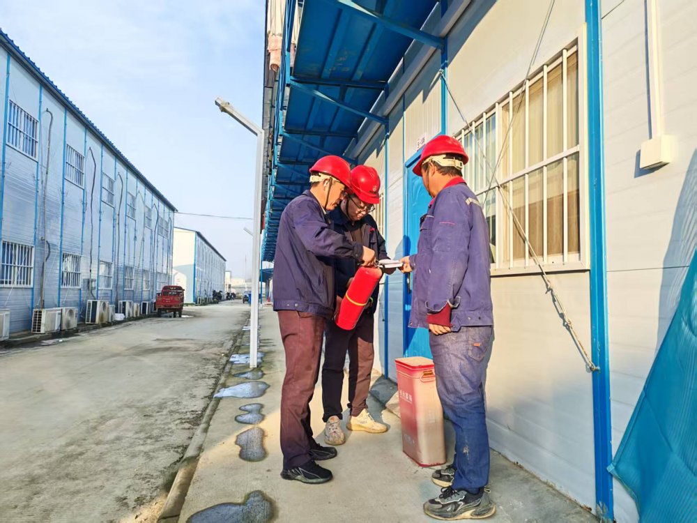 陕煤建设韩城分公司土建十六项目部：以“硬举措”拧紧防火“安全阀”