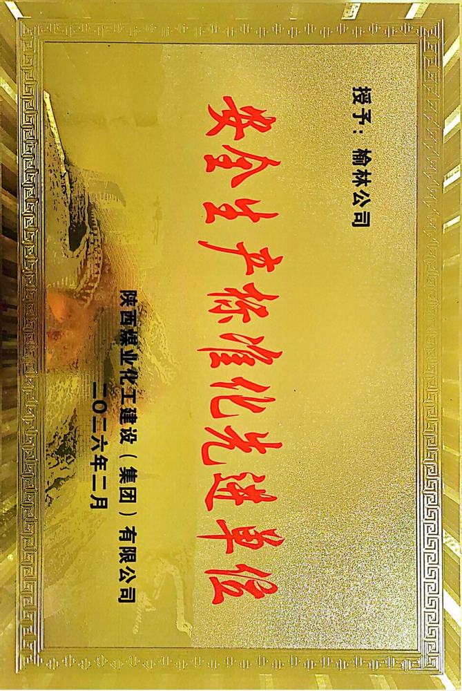 喜获殊荣树标杆 安全护航促发展