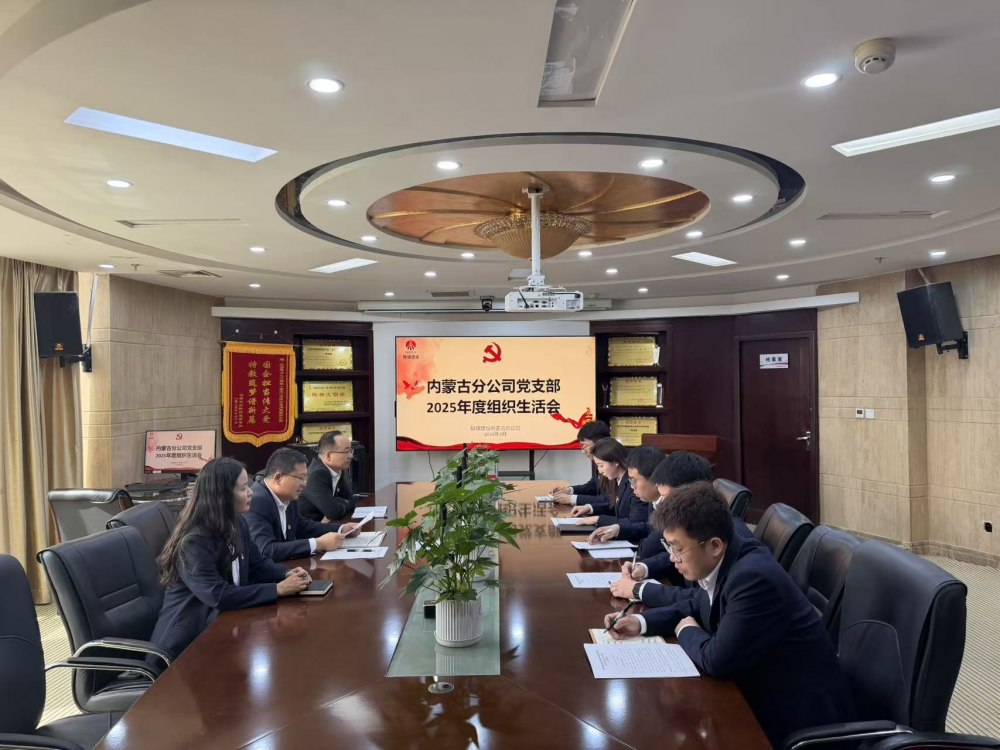 陕煤建设内蒙古分公司召开2025年度组织生活会暨民主评议党员工作