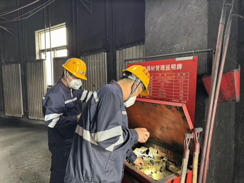 陕煤建设洗选煤运营公司澄合山阳项目部：巧绘“四篇答卷”  筑牢五一安全防线
